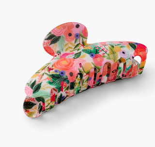 Pink Garden Claw Clip