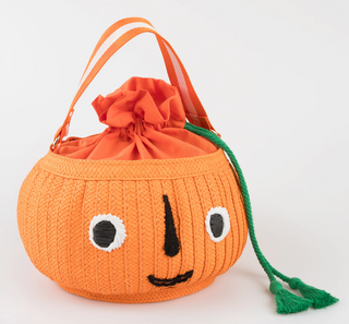 Trick Or Treat Pumpkin Basket Bag