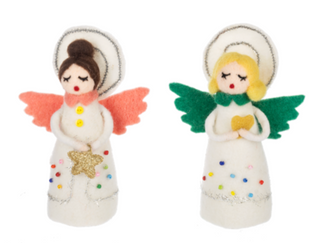 Singing Angel Figurine