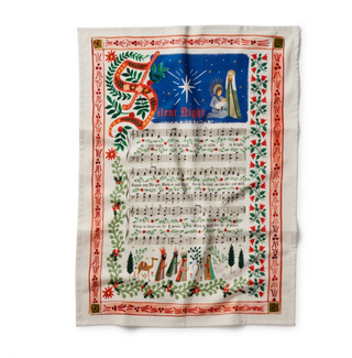 Silent Night Tea Towel