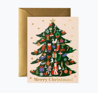 Boxed Set of 8 Trimmed Tree Cards