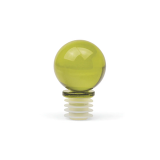 The Moony Glass Bottle Stopper - Olive