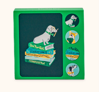 Smart Pups Note Card Set with Stickers