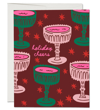 Crystal Cheers Greeting Card