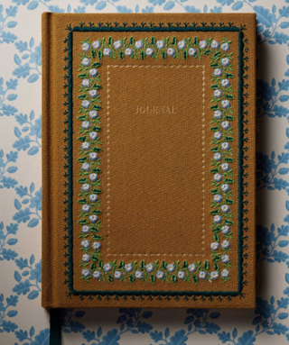 Embroidered Journal - Portico