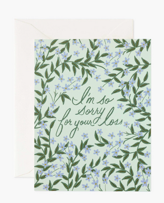 Laurel Sympathy Card