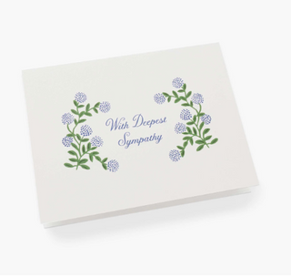 Hydrangea Sympathy Card