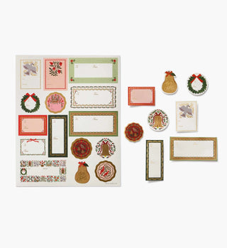 Christmastide Stickers and Labels - Pack of 3