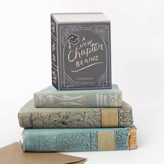 A New Chapter Begins Graduation Card