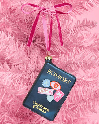 Passport Christmas Ornament