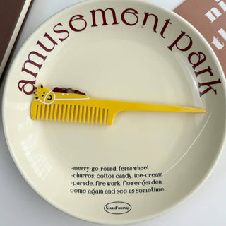 Whimsical Animal Acetate Combs，Vegetable Portable Hair Tools