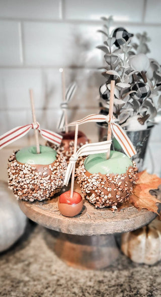 5/8" Woven Cotton Red Double Stripes Ribbon