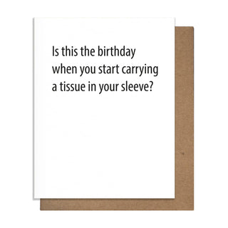 Tissue - Birthday Card