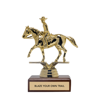 Empowering Trophy - "BLAZE YOUR OWN TRAIL"