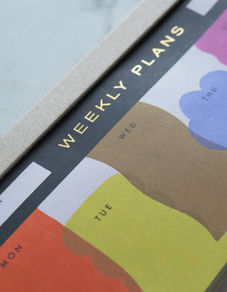 Weekly Planner | Painterly Shapes