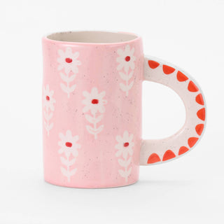 Floral Ceramic Coffee Mug