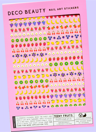 Deco Beauty - Nail Art Stickers - TEENY FRUITS