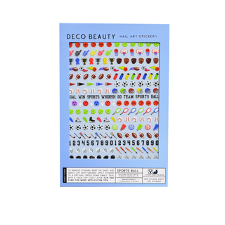 Deco Beauty - Nail Art Stickers - SPORTS BALL