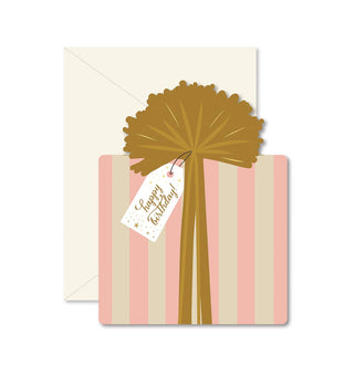 Birthday Gift Die-Cut  Card