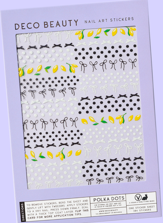 Deco Beauty - Nail Art Stickers - POLKA DOTS