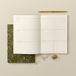 Green Flora Weekly Planner