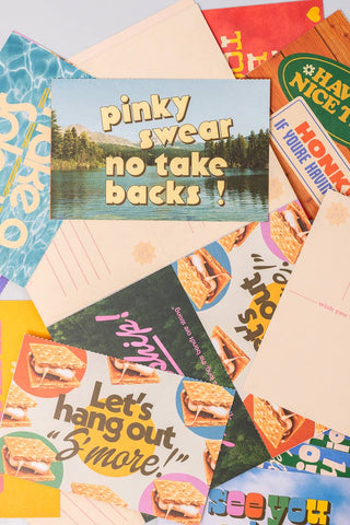 Assorted Postcard Book