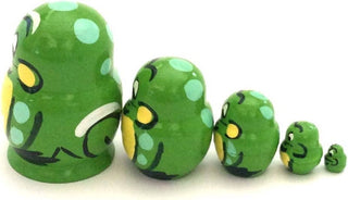 Mini Frog Nesting Doll 5pc/1.25"