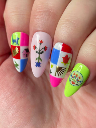 Deco Beauty - Nail Art Stickers - PINWHEEL