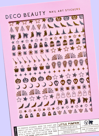 Deco Beauty - Nail Art Stickers - LITTLE PUMPKIN