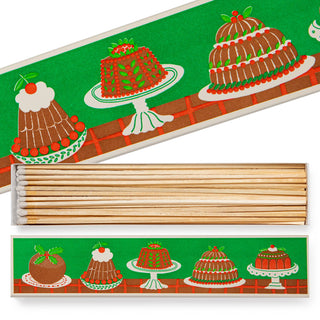Long Christmas Pudding Matches