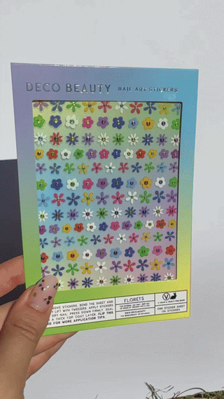 Deco Beauty - Nail Art Stickers - FLORETS