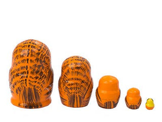 Mini Owl Nesting Doll 5pc./1"
