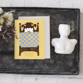 Cat Nap - Get Well Card