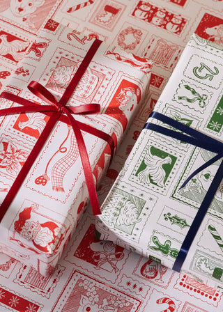 North Pole Post Double Sided Gift Wrap