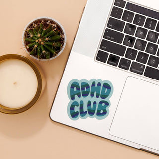 ADHD Club Vinyl Sticker