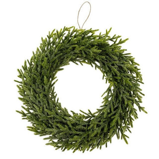 Small Frosted Fir Wreath
