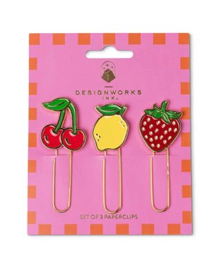 Fruit Paper Clips