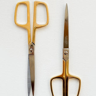 Gold Office Scissors