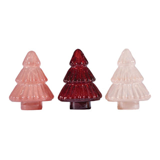Embossed Mercury Glass Tree, 3 Colors