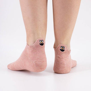 Smiley Socks- rose