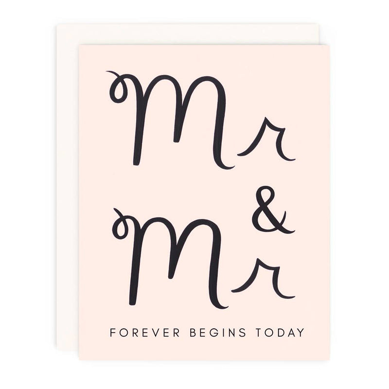 Mr & Mr Forever Greeting Card