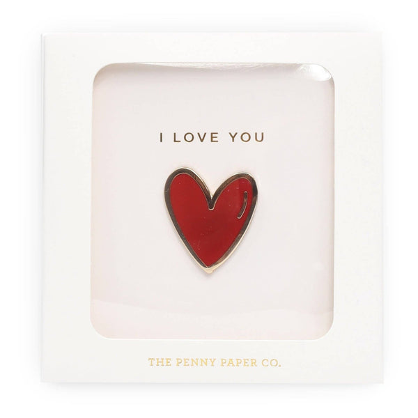 I Love You Enamel Pin Gift Set