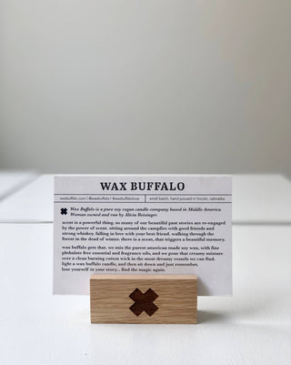 Wax Buffalo - Wax Buffalo Display Card and Block Set