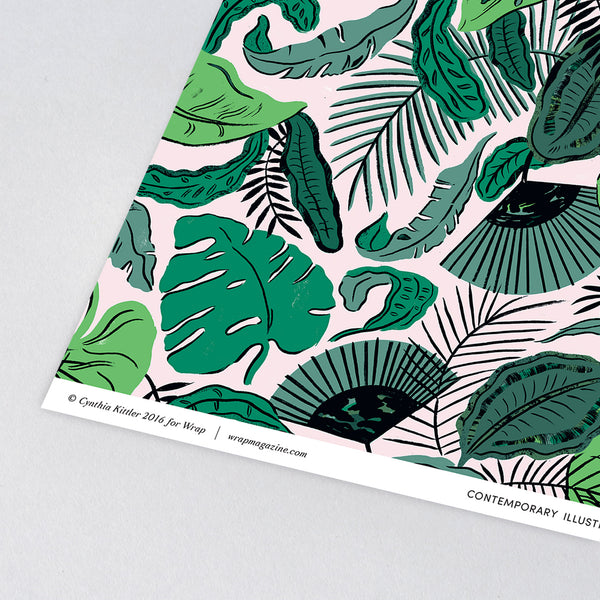 'Tropical Leaves' Gift Wrap