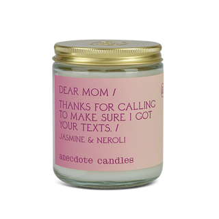 Dear Mom (Jasmine & Neroli) Glass Jar Candle