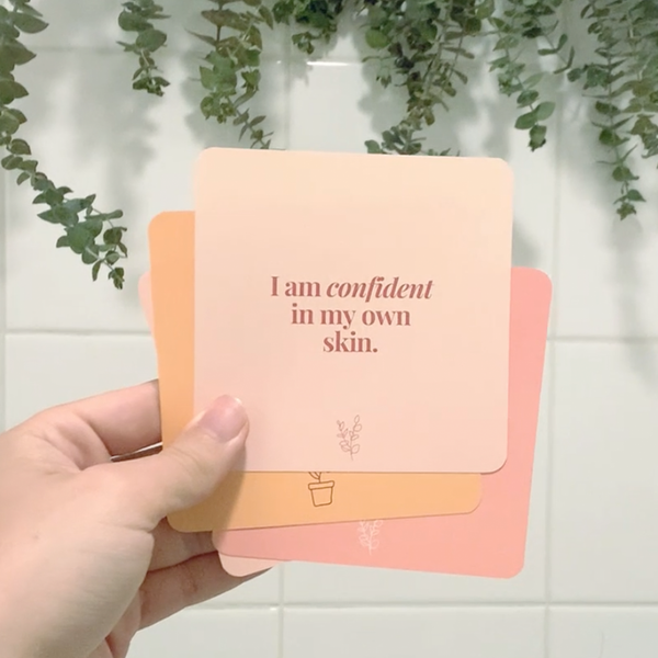 Self-Love Shower Affirmation Cards