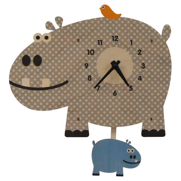 Hippo Pendulum Clock