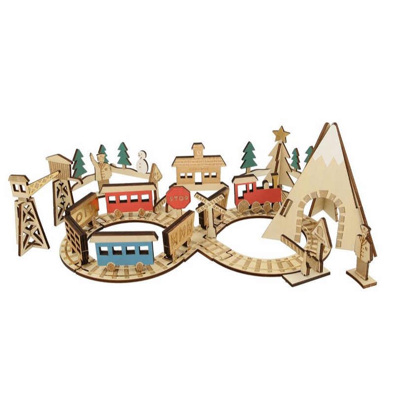 Railway Train Advent Calendar