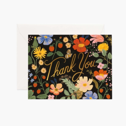 Boxed Set Strawberry Fields Thank You Cards