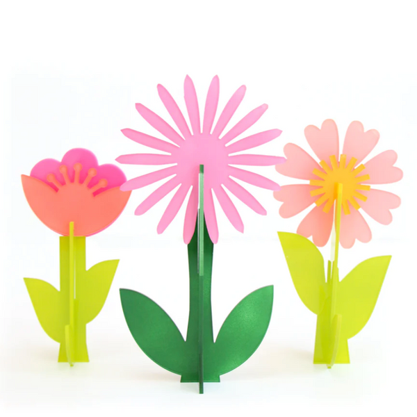 Acrylic Flower Decorations